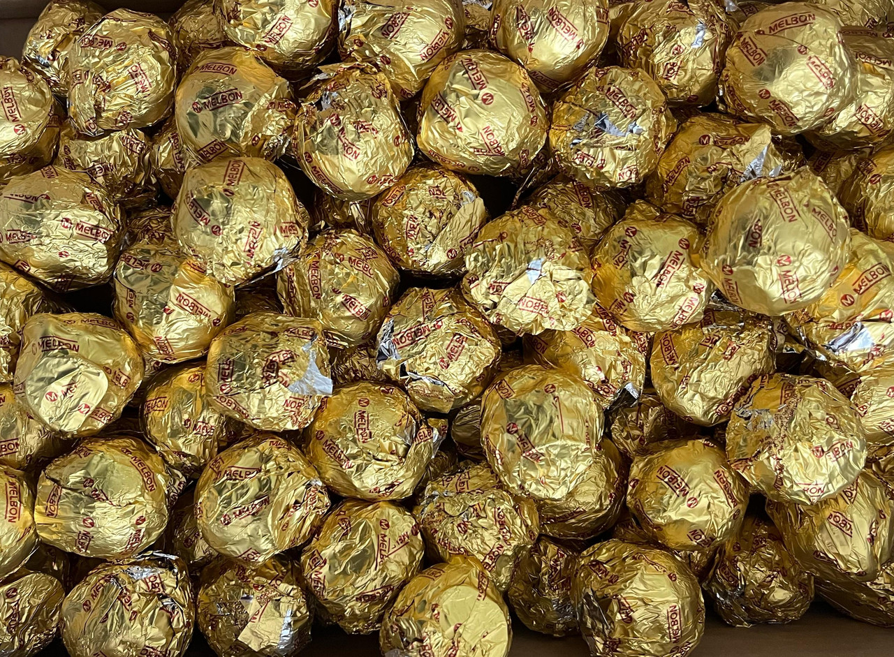 Конфеты ШАРЫ в вафельной оболочке с ореховым кремом и фундуком 1 кг / Melbon / Греция