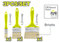 Набор Плоских Кистей (3 шт.) для Масляных Красок Всё для Качественной Покраски!