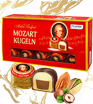 Конфеты с марципаном Mozart Kugeln (красные)  200гр / Германия