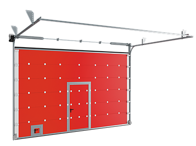 Секционные противопожарные ворота с пределом огнестойкости EI60