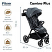 PITUSO Коляска детская CAMINO+(прогулочная),Graphite/чехол на ножки, фото 4