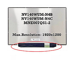 ЖК экран для ноутбука 14 NV140WUM-N4B MNE007QS2-1 MNE007QS1-2 1920*1200 30pin Huawei MateBook D 14 MDF-X экран