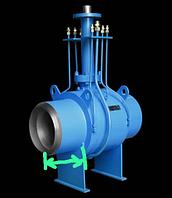 Шаровый кран подземного исполения Ball valve 2'', 6'', 12" RB(FB) AISI 316 + Devlon V+HNBR-LT AED
