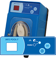 Перистальтический насос MP2 POOL T с таймером (ON / OFF) 1,5 л/ч для флокулянта и альгицида