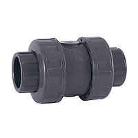 Обратный клапан D 90 мм, PN 10, ПВХ, EPDM