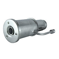 Гидромассажная форсунка прямоточная из нержавеющей стали AISI 316, Ø 110 mm, подключение 2",