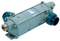 Теплообменник HI-TEMP из термостойкого пластика со спиралью из титана, мощность 75 KW, подключение 1½"