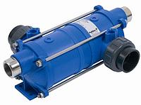 Теплообменник HI-TEMP из термостойкого пластика, мощность 40 KW, подключение 1½"