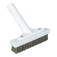 Прямая щетка 180 мм, щетина из полипропилена, крепление с помощью зажима