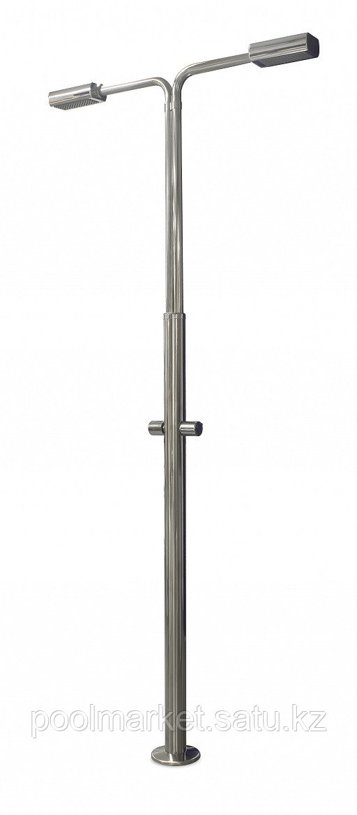 Душ "Angel", 2 насадки, высота 2046 мм, AISI-304 - фото 1 - id-p123588133