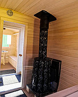 Дровяная банная печь Grill'D Violet Long Window Max., фото 10