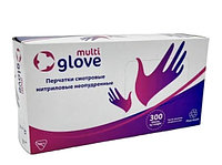 Перчатки нитриловые Multi Gloves, сиреневые, S L, упаковка 150 пар, коробка 1500 пар