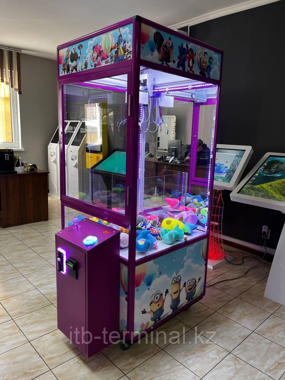 Игровой аппарат с игрушками хватайка, фото 1