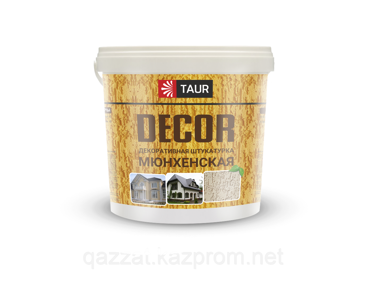 Декоративная штукатурка (мюнхенская) (мелкая, средняя, крупная) "TAUR DECOR" 25 кг