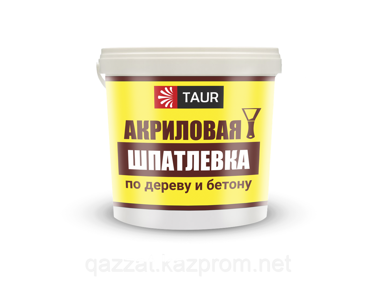 Шпатлевка (белая) по дереву и бетону "TAUR Шпатлевка"  4,5 кг