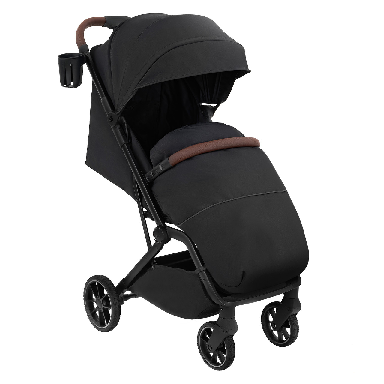 Прогулочная коляска Pituso Ice, black