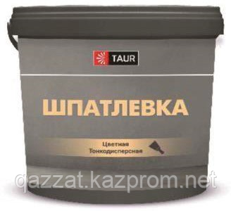 Шпатлевка (цветная) по дереву и бетону "TAUR"  0,35 кг