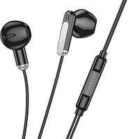 Наушники таблетки Borofone BM89 черные 3.5mini Jack