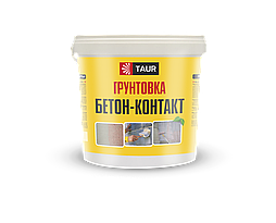 Грунтовка глубокопроникающая для внутренних и наружных работ "TAUR БетоноКонтакт"  10 кг