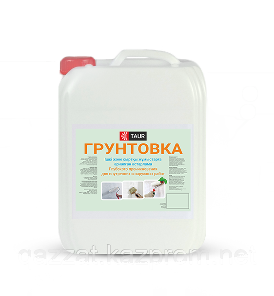 Грунтовка глубокого проникновения "TAUR Грунтовка"  3 кг