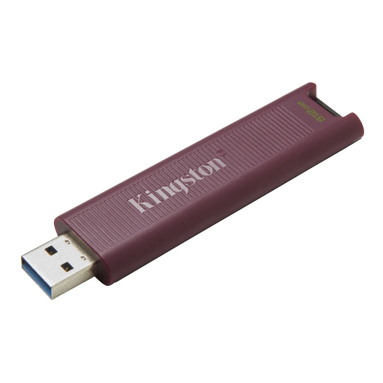 Kingston DTMAXA/512GB USB-накопитель DataTraveler Max 512Gb, USB 3.2 Gen 2 Type A, Бордовый