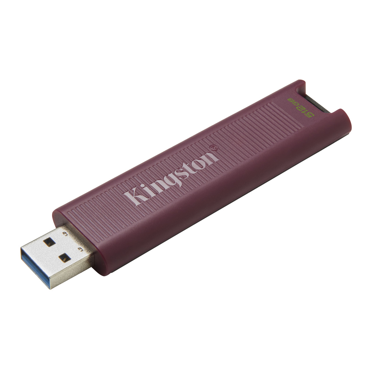 Kingston DTMAXA/512GB USB-накопитель DataTraveler Max 512Gb, USB 3.2 Gen 2 Type A, Бордовый, фото 1
