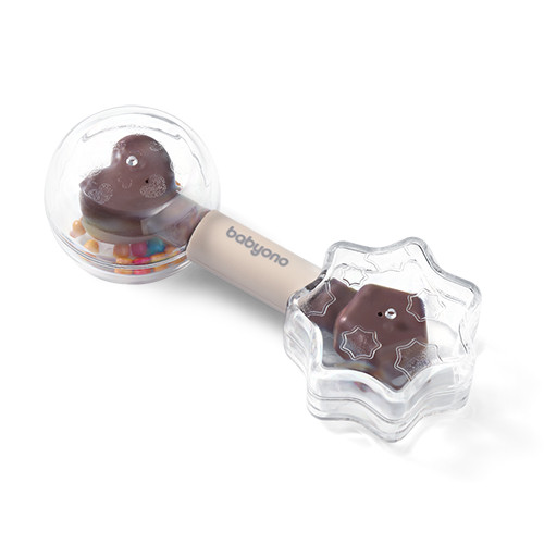Погремушка с прорезывателем Звездочка BabyOno, BPA-free, фото 1