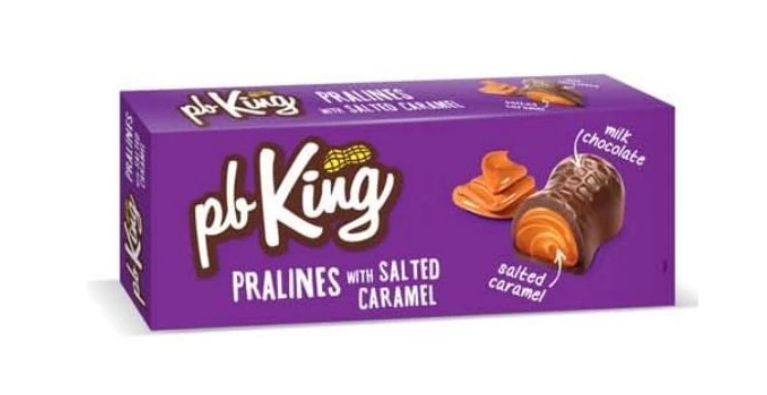 Печенье pb.King Pralines with salted Caramel 112 гр