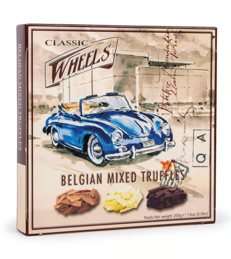 Шоколадные конфеты Belgian Mixed Truffles 200 гр