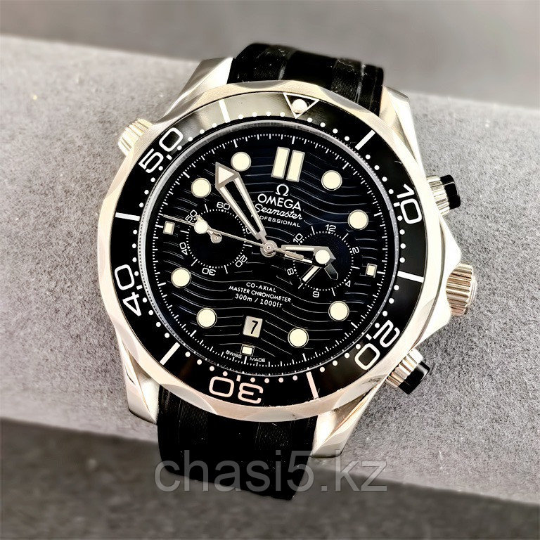 Мужские наручные часы Omega Seamaster - пряжка (24331)