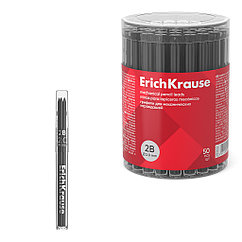Грифели ErichKrause для механических карандашей 2.0 мм, HB (в футляре 10 шт.)
