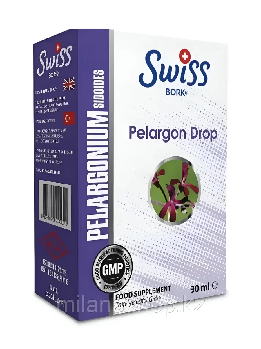 Swiss Bork® Pelargon Drop - Противопростудный 30 кап