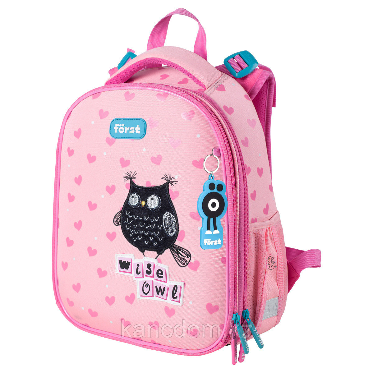 Ранец Först F-Top "Black owl" 36*28*15см, анатомическая спинка FT-RY-010603