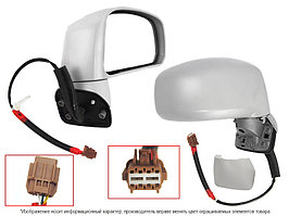 Зеркало правое (R) на Nissan Tiida 2004-13 3 контактов (SAT)