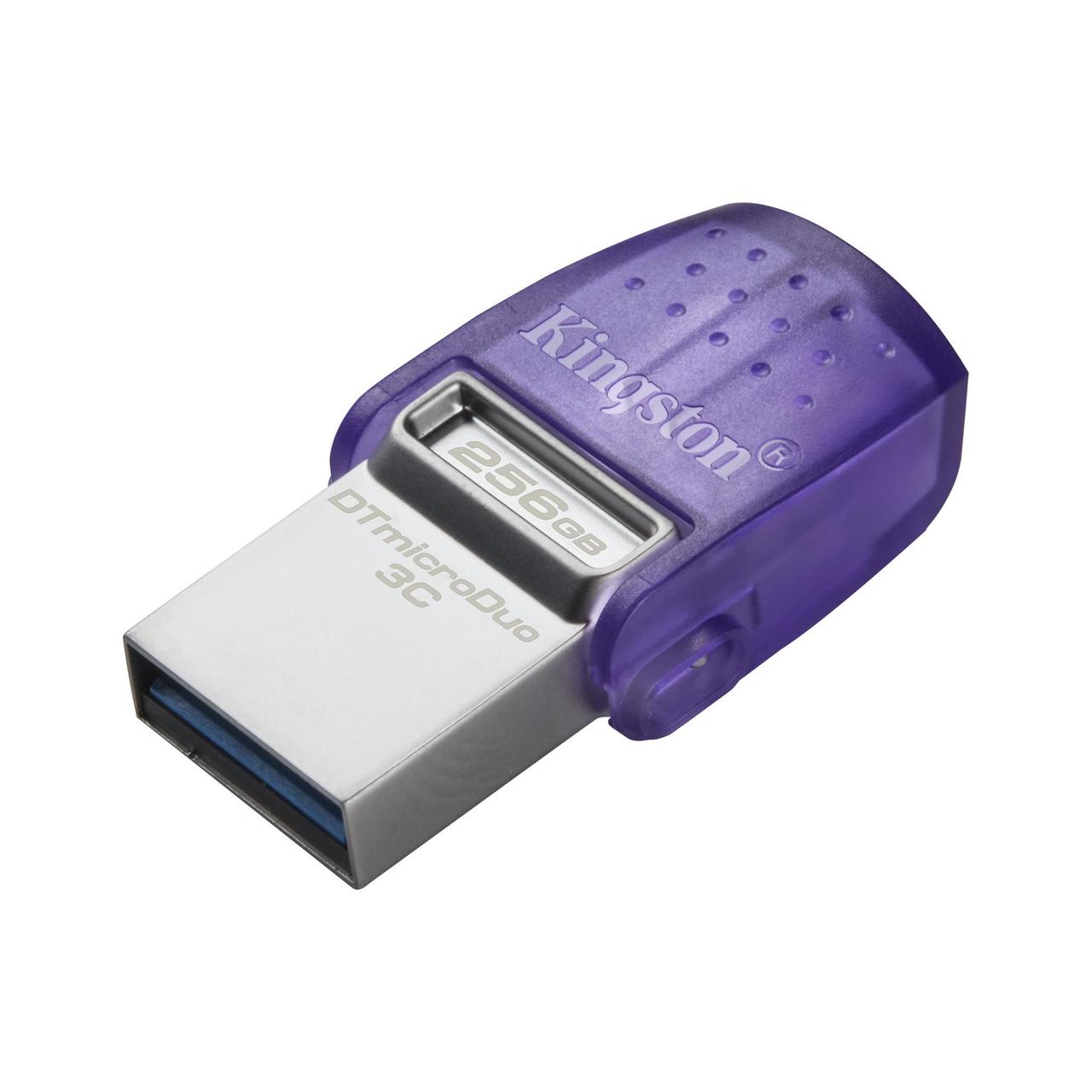 Kingston DTDUO3CG3/256GB USB-накопитель 256GB, DataTraveler microDuo 3C, Type-C и Type-A, фото 1