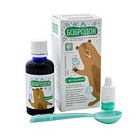 Сашера Мед - Смузи-концентрат-сироп «Бобродок» с артишоком, здоровая печень, 50 мл