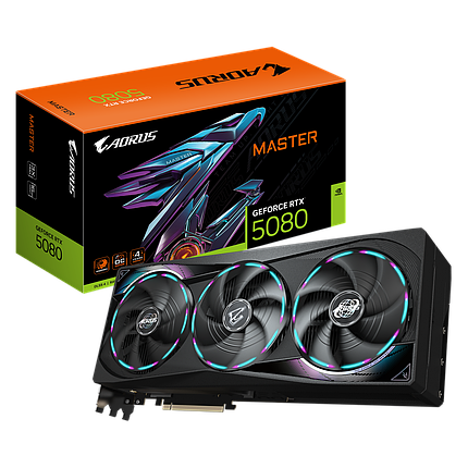 Видеокарта Gigabyte RTX 5080 Aorus Master 20GB, фото 1