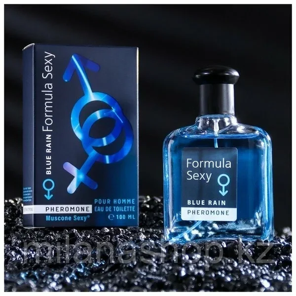 Formula Sexy Blue Rain Туалетная вода мужская с феромонами, 100 мл (по мотивам Blue Seduction (A.Banderas), фото 1