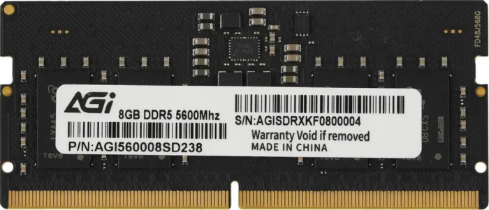 ОЗУ AGI SODIMM 8Gb DDR5 AGI560008SD238-ST