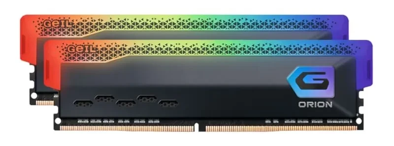Оперативная память 32GB Kit (16GBx2) GEIL DDR4 3200MHz ORION RGB GOSG432GB3200C16BDC, фото 1