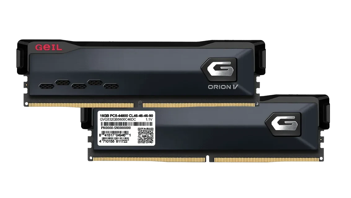 Оперативная память 32GB Kit (2x16GB) GEIL Orion V 5600Mhz DDR5 GVG532GB5600C38ADC
