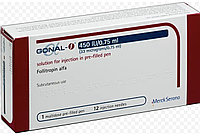 Gonal-F 450ME/0,75 мл - раствор для инъекций.