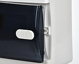 Корпус пластиковый UNION Compact ЩРН-П-12 IP41 IEK (черная прозрачная дверь), фото 6