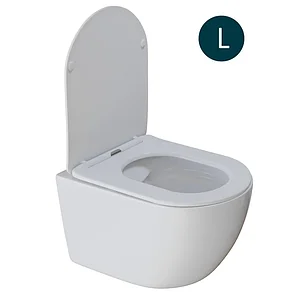 Унитаз подвесной безобод. Wave Round дюр. микр. быстр. (485х365х350), фото 3