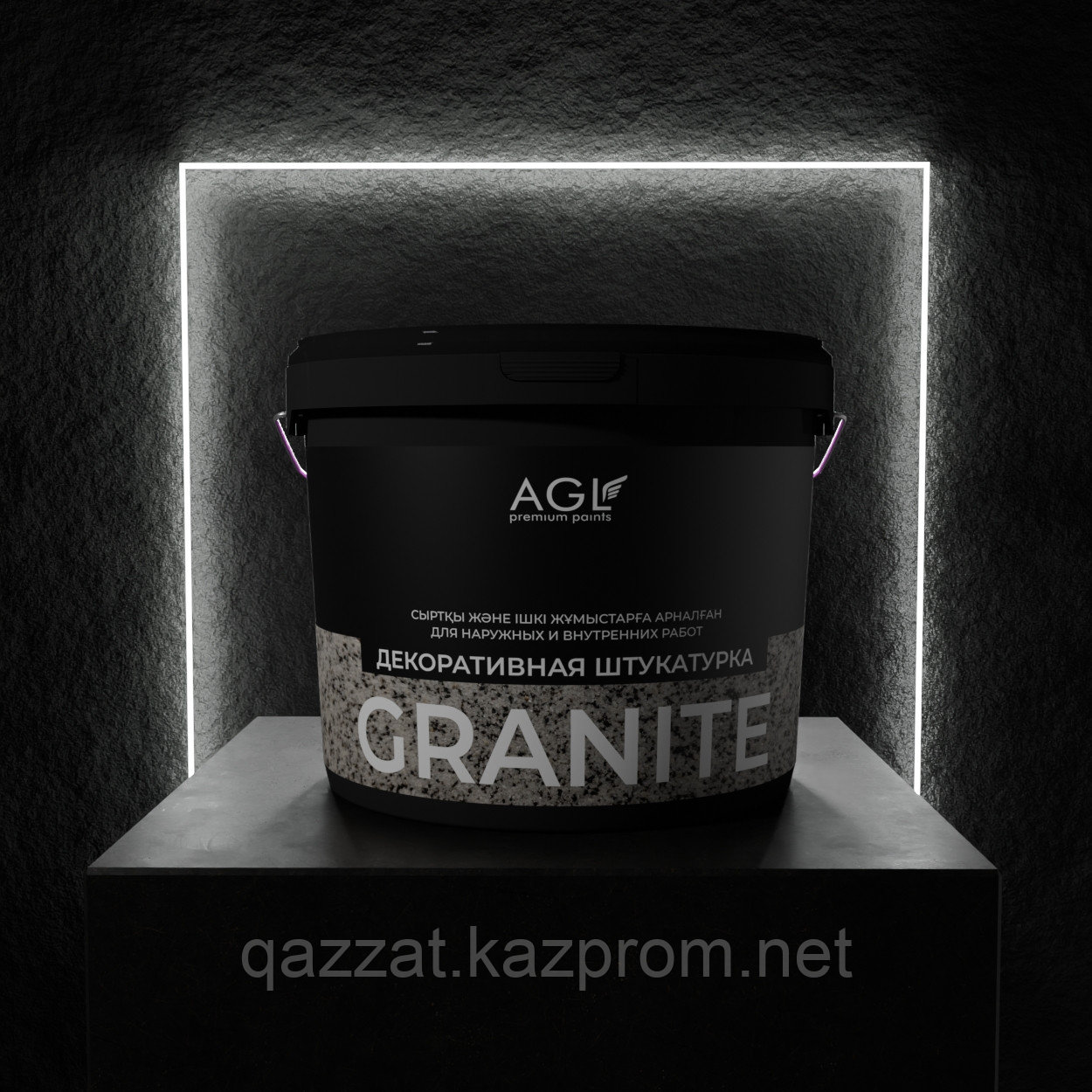 Декоративная штукатурка  AGL GRANITE 20 кг