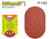 Шлифовальные Диски на Липучке 225мм P180 (5шт)