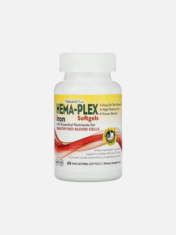 HEMA-PLEX железо 85мг №60 табл /37652, фото 1