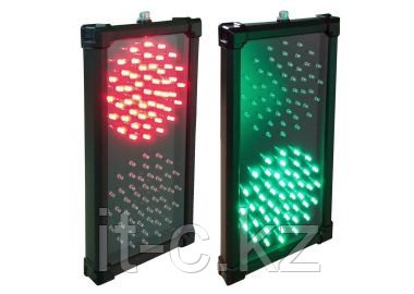 ИС-1П2 220 Светофор светодиодный двухсекционный