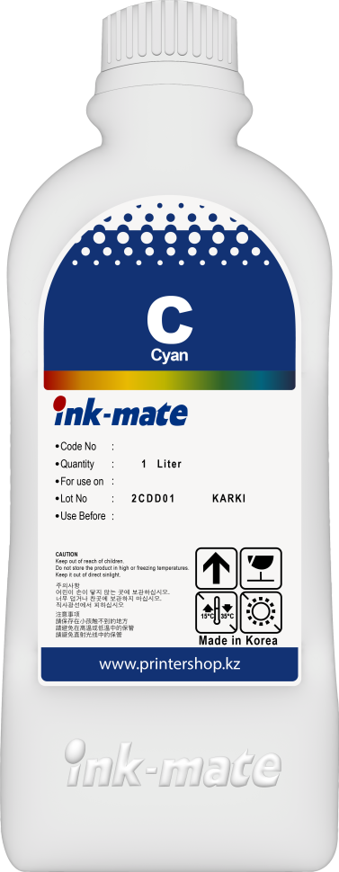 Чернила водорастворимые Ink-Mate CIMB-920 Cyan для Canon IPF 500/510/600/605 1000мл, фото 1