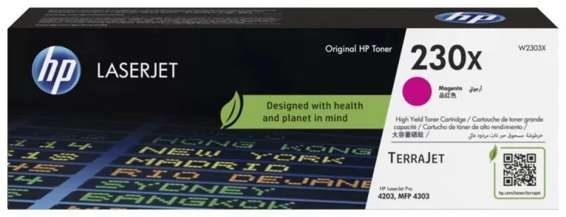 Картридж HP W2303X 230X Magenta для HP Color LaserJet Pro 4203 MFP 4303, фото 1